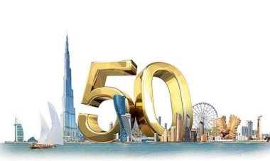 في عيد اتحاد الإمارات.. 50 عامًا من التنمية والإنسانية والإنجازات