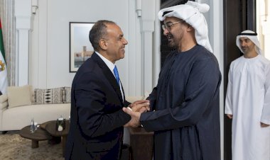 زيارة هامة وتاريخ مميز.. الشيخ محمد بن زايد يستقبل وزير الخارجية المصري