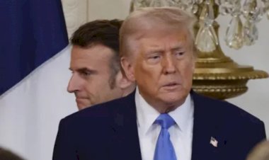 ودٌّ دبلوماسي ومواجهة خفية.. ترامب وماكرون بين المصافحة والخلاف حول أوكرانيا