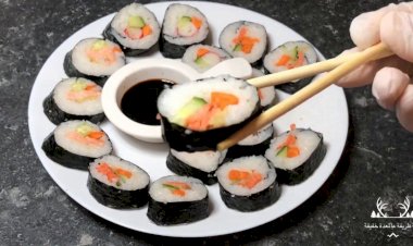 دليل إعداد السوشي الصحي في المنزل