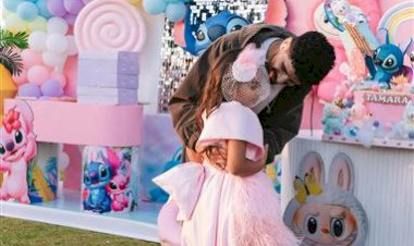 أجواء عائلية دافئة.. حمدي الميرغني وإسراء عبد الفتاح يحتفلان بعيد ميلاد ابنتهما تمارا