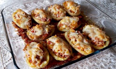 بطاطس محشوة بالجبنة واللحم المفروم.. وصفة منزلية سهلة بطعم المطاعم