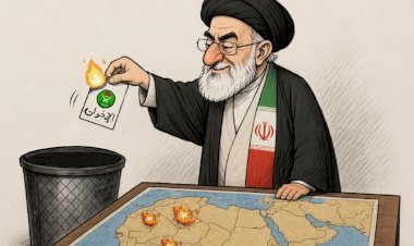 الإخوان وإيران.. تحالف الشر في كاريكاتير «العرب مباشر» يكشف مخططات طهران لتدمير المنطق