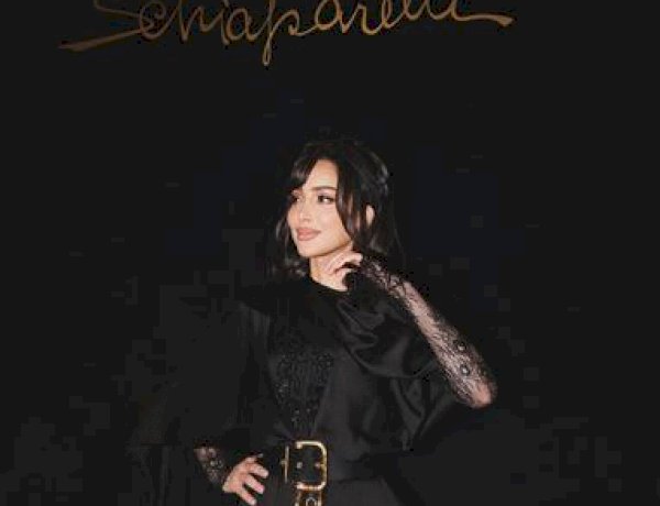 إطلالة فاخرة في سحور دبي.. بسمة بوسيل تتألق بقفطان أسود