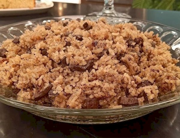 طريقة عمل طاجن الأرز بالكبدة مثل المحلات بطعم شرقي رائع