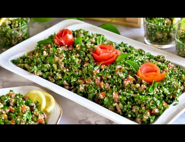 طريقة عمل سلطة التبولة بسهولة وطعم لذيذ