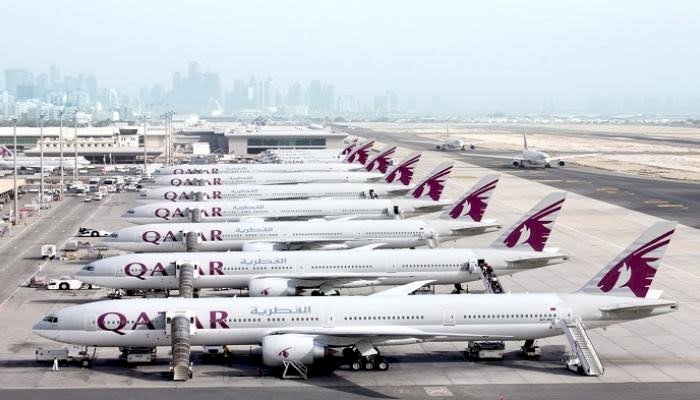 الخطوط  الجوية القطرية تتفاقم خسائرها لـ ١.٩ مليار دولار
