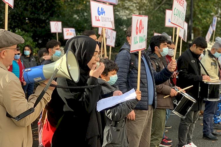 أوضاع مهينة وقضاء مُسيَّس.. مظاهرات حاشدة ضد تركيا في 9 دول أوروبية