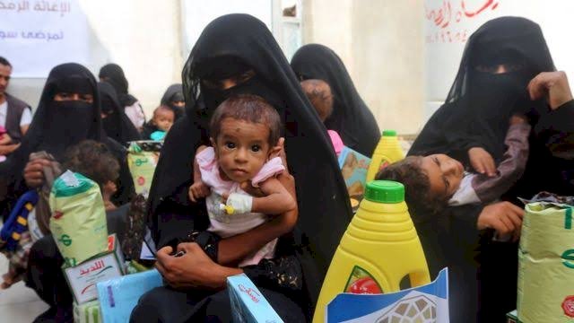 مساعدات دولية وإنسانية لإنقاذ حياة النساء والأطفال في اليمن
