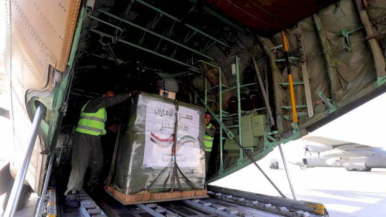 طيور الخير .. جهود إماراتية - مصرية في دعم غزة استمرارًا للإسقاط الـ26 للمساعدات
