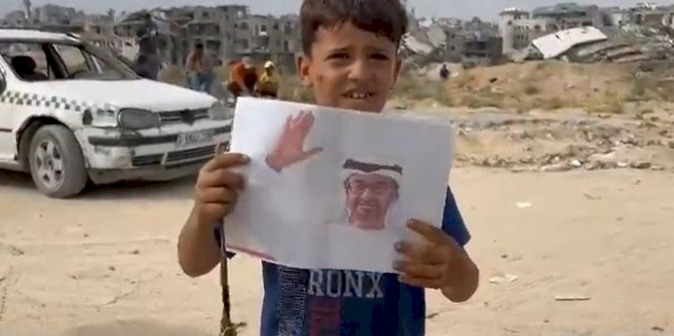 شكرًا الإمارات.. رسائل فلسطينية للشيخ محمد بن زايد لدعمه أهالي غزة إنسانيًا