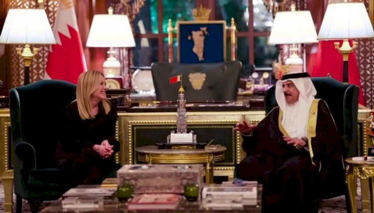 البحرين تفتح بوابة المتوسط نحو الخليج.. ميلوني تدعو إلى قمة دورية وتوسيع شراكات الطاقة