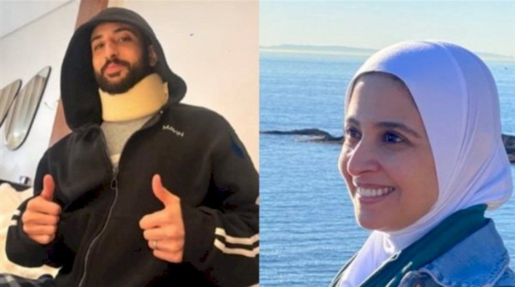 كسر مفاجئ بعد الفرح.. ابن حنان ترك يتعرض لإصابة خطيرة في الرقبة ورسالة مؤثرة من والدته