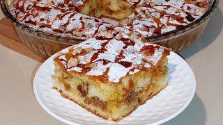 كيكة التفاح بالكراميل.. وصفة صحية وبسيطة تفرّح أطفالك في الويك إند