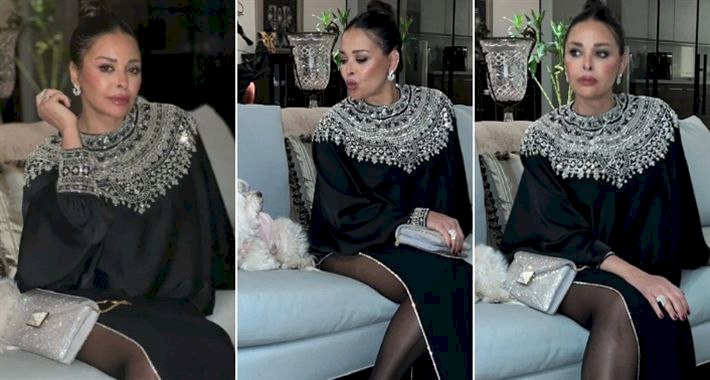 داليا البحيري تخطف الأنظار بإطلالة سوداء جريئة في زفاف دعاء رجب