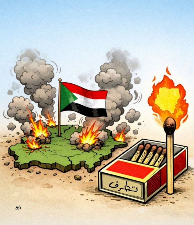كاريكاتير العرب مباشر.. التطرف يشعل السودان